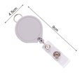 thumbnail image 4 of CSChome ID Badge Clip Ultra Light Retractable Name Reel: Adjustable Badge Holder with Smooth Edge, 4 of 7