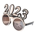 thumbnail image 1 of 2023 Gafas divertidas, Suministros de favores de Feliz año Nuevo, Decoraciones de accesorios de fotos, Gafas de fotos de año Nuevo para Argén Macarena anteojos de año nuevo, 1 of 8
