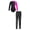 Rose&Black, variant on Alvivi Kids Girls Ice Skating Clothes Sets Long Sleeve Gymnastic Leotard with Tights Pants Outfits Purple&Black 10