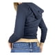 thumbnail image 4 of VISgogo Girls Sudadera con Capucha de Manga Larga, Verano Otoño Señoras Estilo de Ocio Impresión Abstracta Abrigo con Cremallera Tops Delgados con Capucha VISgogo moda, 4 of 9