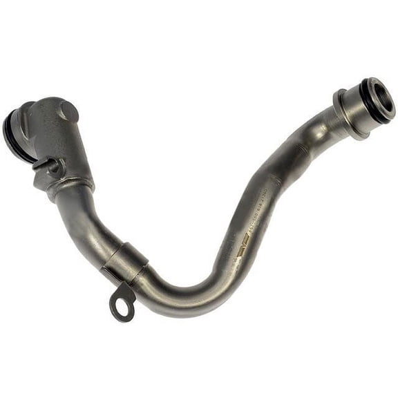 Return Lower Turbocharger Oil Line - Compatible with 2008 - 2010 Ford F-250 Super Duty 6.4L V8 Turbocharged Diesel 2009