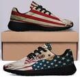 thumbnail image 3 of Labrador Retriever American flag Shoes Sneakers Black Size 3.5, 3 of 7