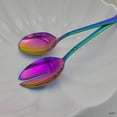 thumbnail image 6 of Elyon Tableware 3 Piece Reflective Rainbow Colored Stainless Steel Salad Servers, 6 of 7