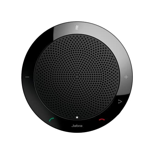 Jabra 7410-209 Model Speak 410 USB Speakerphone, Plug and Play Solution, Works with All PCs, Outstanding Sound Quality, Full Compatibility with UC Systems & VoIP Clients, LED Indicators