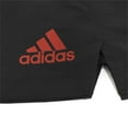 thumbnail image 3 of Adidas Men's Under The Lights Training Short, Black \ Team Power Red,2XL - US, 3 of 3