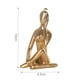 thumbnail image 4 of Estatuilla Pequeña de decoración Zulema Figura de estatua de postura de yoga, 4 of 6