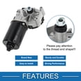 thumbnail image 4 of Motor de limpiaparabrisas frontal único para Hyundai Entourage 2007-2008 No.981104D000, 4 of 7