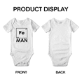 thumbnail image 3 of Iron Science Fe Periodic Table Cute Baby Clothes Bodysuit Boy Girl Unisex, 3 of 5