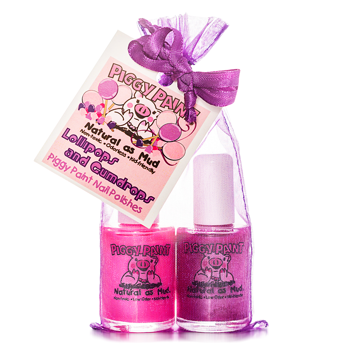 Piggy Paint Lollipops And Gumdrops 2Piece Gift Set