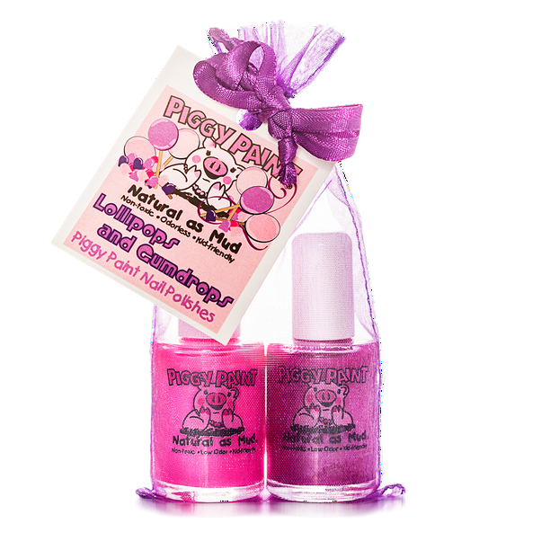 Piggy Paint Lollipops And Gumdrops 2Piece Gift Set