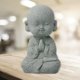 thumbnail image 4 of Estatua de Buda creativa perfecl coleccionable Accesorios para mascotas Resina Feng Shui Bebé Monje estatua de Buda Estatuilla de monje para escritorio Sentado, 4 of 8