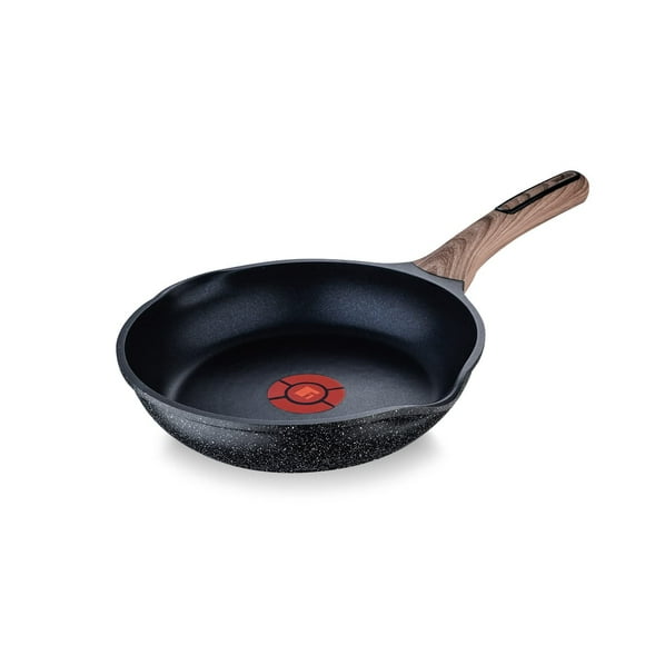 Aluminium Ultimate Non-stick Frying Pan 28cm, 2.5 Liters | Heat Dot Technology Base, Food Safe, Grey