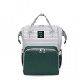 thumbnail image 1 of Diaper Bag Backpack, Large Capacity Travel Backpack, Waterproof Oxford Cloth Mummy Bag, (green), 1 of 2