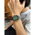thumbnail image 3 of Binbond Reloj de Pulsera para Hombre con Eslabones de Acero Inoxidable, Multicolor, 3 of 8