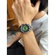 thumbnail image 3 of Binbond Reloj de Pulsera para Hombre con Eslabones de Acero Inoxidable, Multicolor, 3 of 8