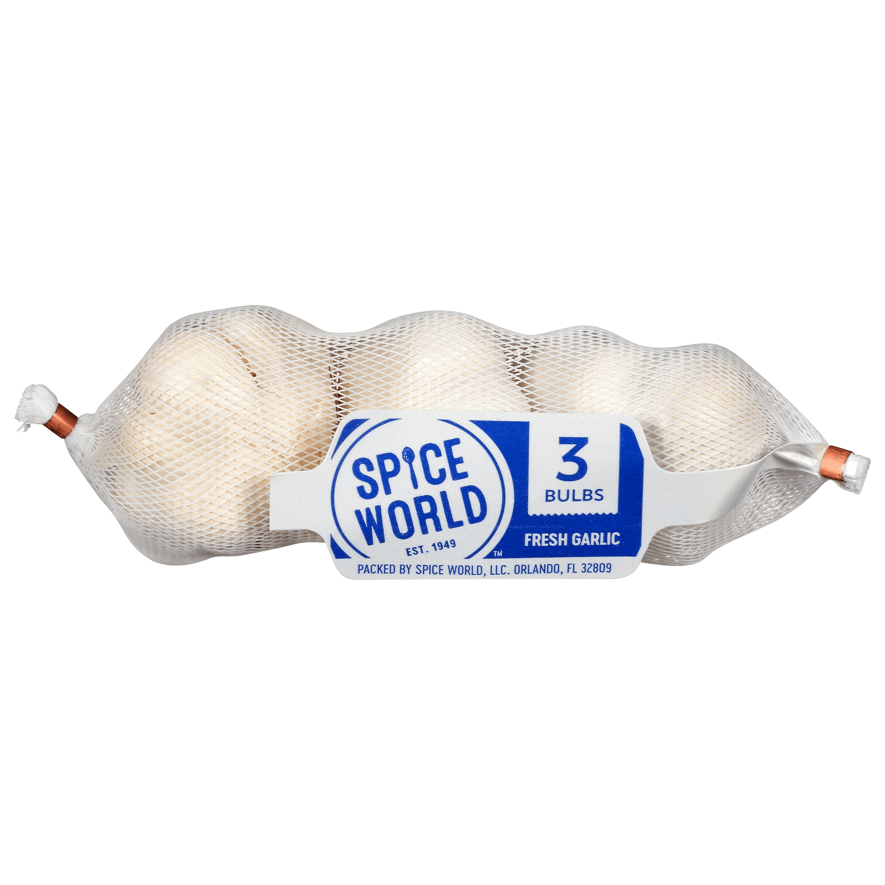 Fresh Garlic Sleeve, 3 Count