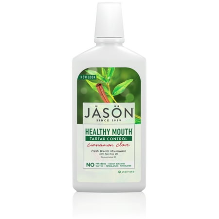 JASON Healthy Mouth Tartar Control Cinnamon Clove Mouthwash - 16 fl oz