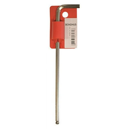 UPC: 0037231270582 | Bondhus 27058 3.5mm Ball End Tip Hex Key L-Wrench BriteGuard Finish 133mm 50/Pk