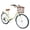 Beige, variant on 26" Womens Bike 7 Speeds Steel Frame Beach Cruiser Bike Comfort Ladies City Bike, Green