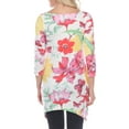 thumbnail image 3 of White Mark Women's Maternity Floral Printed Tunic Top, 3 of 5