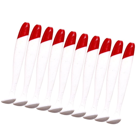 Swim Baits 5.5-12cm Artificial Baits Soft Fishing Lures Paddle Tail Swimbaits Lure 10Pcs