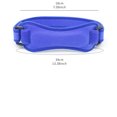 thumbnail image 2 of Sports Patella Strap, Compression Shock Absorption Neoprene Material Basketball Knee Support Men Women Adjustable Brace Joint Stability Tendon Relief Protection 2pc Blue, 2 of 6