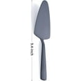 thumbnail image 3 of HSMeiegaDoVF Matte Black Cake Pie Server 9.5-inch Stainless Steel Set, 3 of 6