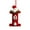I, variant on Moocorvic 26 Initial Letter Ornaments Christmas Tree Decoration Personalized Hanging Alphabet Pendant, I
