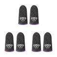 thumbnail image 4 of Sidaley 10 piezas de guantes de pantalla táctil a prueba de sudor para juegos de teléfono, cubiertas de fibra antihuellas dactilares, Type1 NO1, 4 of 6
