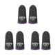 thumbnail image 4 of Guantes de pantalla táctil a prueba de sudor Methold 10 piezas fibra antihuellas dactilares morado Tipo 1, 4 of 6