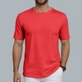 thumbnail image 4 of kamemir Comfort Colors Tshirt Men's Classic Everyday Soft, Comfortable T-Shirt Red,L, 4 of 6