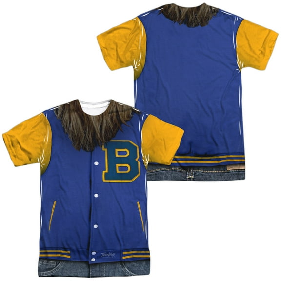 Teen Wolf - Varsity Jacket (Front/Back Print) - Short Sleeve Shirt - XXX-Large