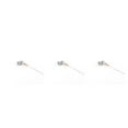 thumbnail image 4 of bedienty Model Railway Lamp Outdoor 1:87 Scale Streetlight Layout Single-Head LED Park Light Garden Building Layout Landscape Type B Gray 3Set, 4 of 6