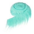 thumbnail image 1 of Uxcell Tela de Piel Sintética, 60 x 2 Pulgadas de Piel Sintética Esponjosa, Tiras Pre-cortadas de Tela Esponjosa para Barba, Teal, 1 of 7