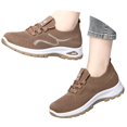 thumbnail image 3 of NOKIO Men's S𝗅ip On Sneakers Breathable Knit Athlet𝗂c Shoes with Elastic Strap, Versatile So𝗅id Color Sport Shoes Comfortable Wide Width Casual Running Shoes for Back to College, 3 of 9