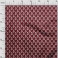 thumbnail image 3 of oneOone Polyester Lycra Maroon Fabric Paisleys Sewing Craft Projects Fabric Prints By Yard 56 Inch Wide, 3 of 6