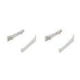 thumbnail image 2 of Methold 2 piezas Controlador óptico digital Soportes de consola de juegos Soportes horizontales Accesorios de juego Reemplazo para 5 Blanco Blanco 2piezas, 2 of 6