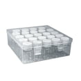Bead Organizer Box Plastic Storage Containers For Craft Jewelry, Hinged ...