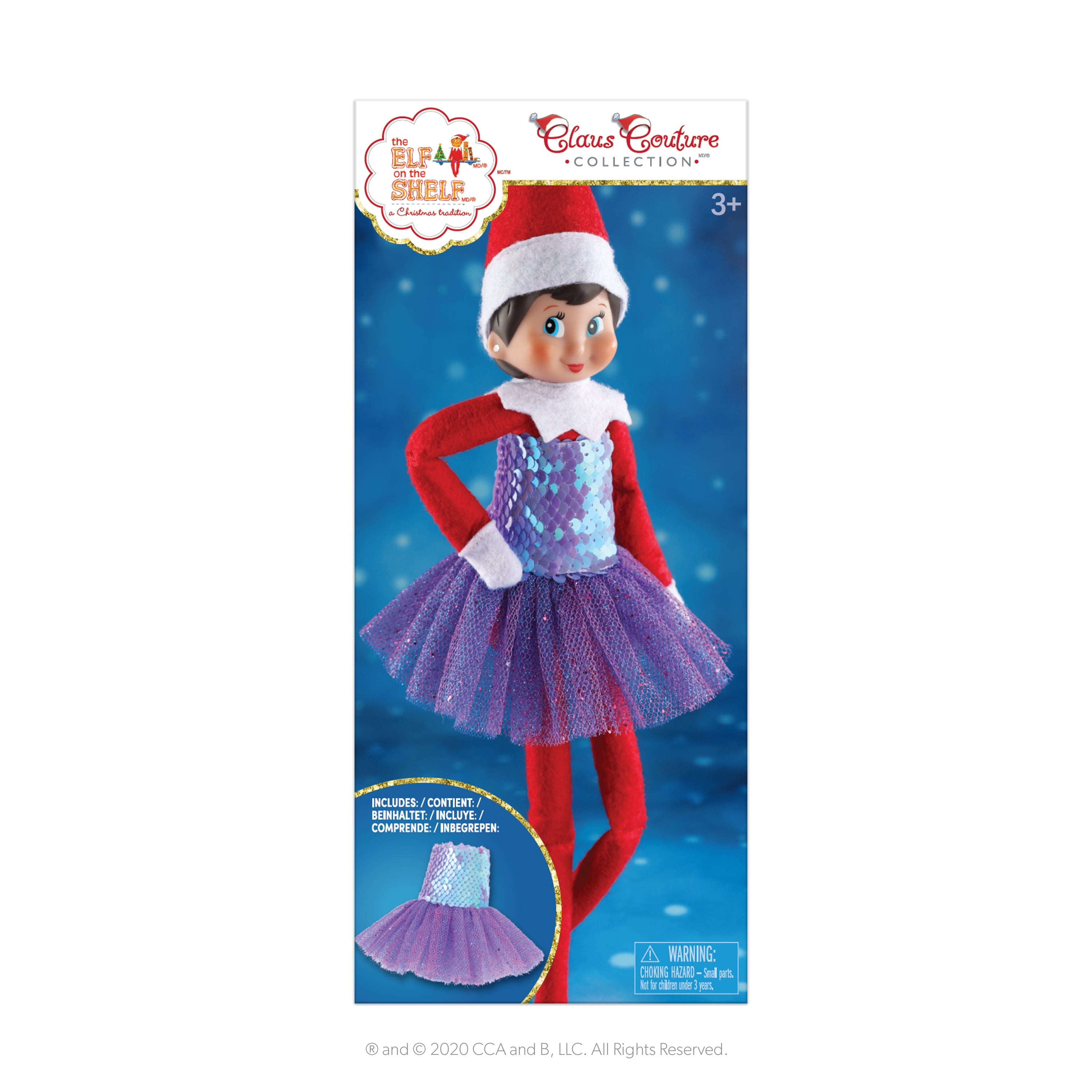 Elf on The Shelf Sugar Plum Party Dress Claus Couture Collection 2020 for sale online 