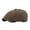 Coffee, variant on Men'S Herringbone Tweed Newsboy Cap Classic Wool Blend Flat Cap Adjustable Vintage Hat Black