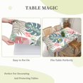 thumbnail image 6 of YFYANG 5FT Rectangular Table Cloth, Waterproof Polyester Colorful Vintage Floral Graffiti Table Cover, Indoor Outdoor Decorative Tablecloths with Elastic Edge, 6 of 8