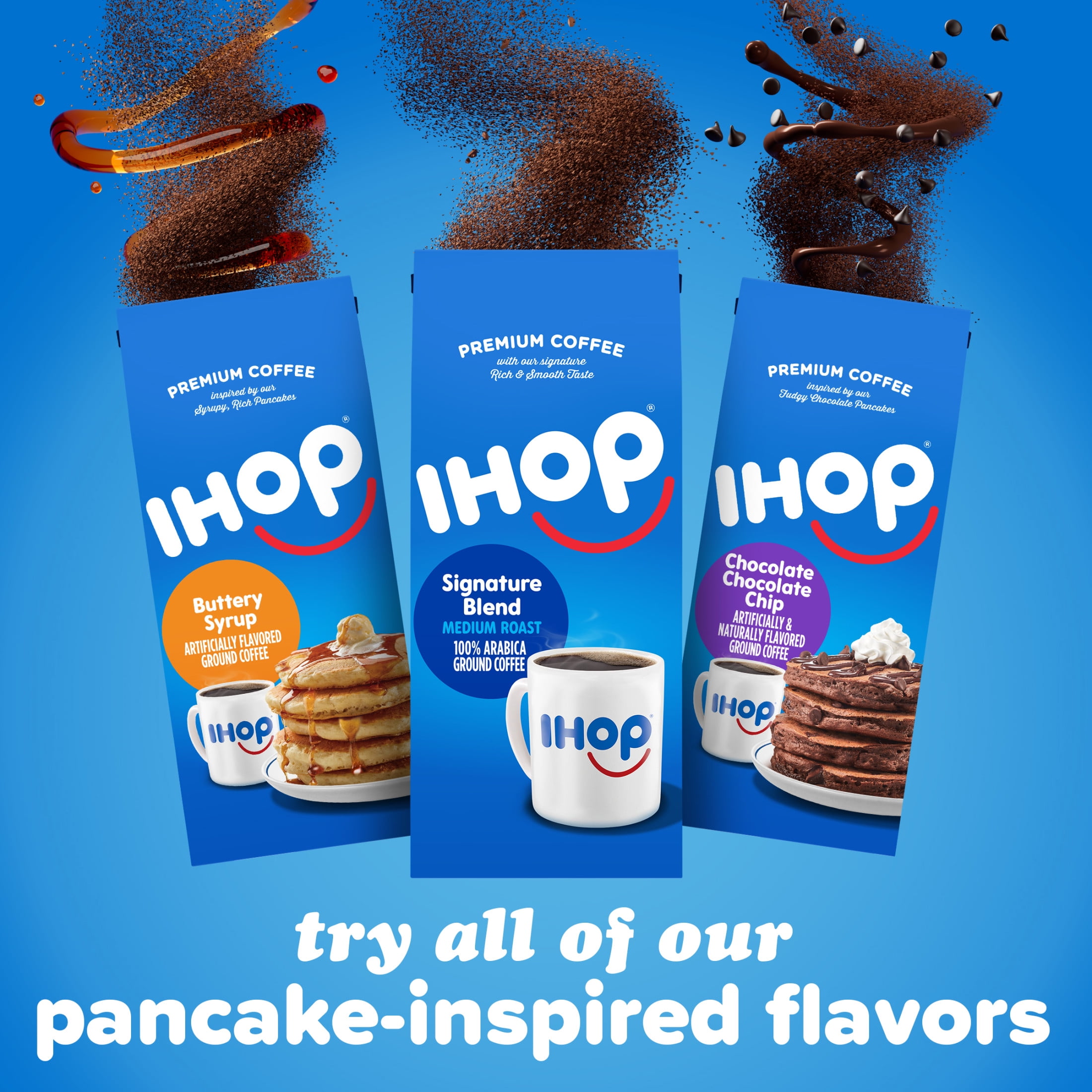 IHOP Medium Roast Signature Blend Ground Coffee, 12 oz Bag