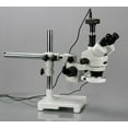 thumbnail image 2 of AmScope 7X-90X Trinocular LED Boom Stand Stereo Zoom Microscope + 5MP Camera New, 2 of 4
