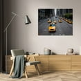 thumbnail image 3 of Erin Berzel 24x17 Gallery Wrapped Canvas Wall Art Titled - NYC Taxi Cabs, 3 of 4