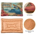 thumbnail image 3 of Qxltty Blue Macaw Ped Pad Wear-resistant and Hard to Bite Through Sleeping Pad for Small Medium Large Dogs Winter Pet Bed 24×18in, 3 of 6