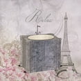 thumbnail image 2 of Brown, Victoria 12x12 White Modern Wood Framed Museum Art Print Titled - Floral Bath 2, 2 of 4