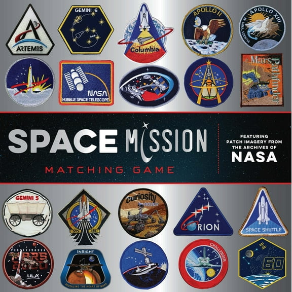 Space Mission Matching Game : Featuring patch imagery from the archives of NASA (Game)