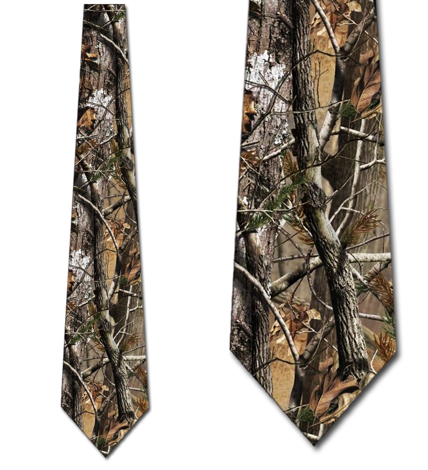 Tree Camo Ties Camouflage Necktie Mens Tie by Three Rooker
