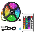 thumbnail image 1 of Tira de luces LED RGB Flexible Itzjana 2 M a Control Remoto para decoración de interiores, 1 of 7