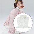 thumbnail image 4 of Blusa de media camisa con cuello desmontable y cuello falso para mujeres y niñas Collar, 4 of 9